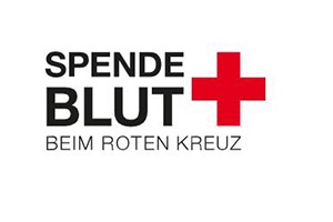 Logo des Roten Kreuz, Spende Blut